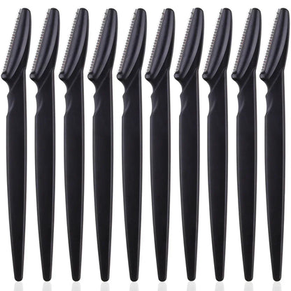 Portable Eyebrow Trimmer Blade Women's Face Shaver Safety Knife Makeup Scraper Hair Removal Tool for Eyebrow Epilation