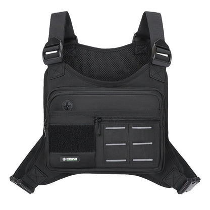 Tactical Chest Rig Bag Men Waterproof Crossbody Harness Vest Molle Pouch Outdoor Hiking Cycling Running EDC Gear Storage Pack