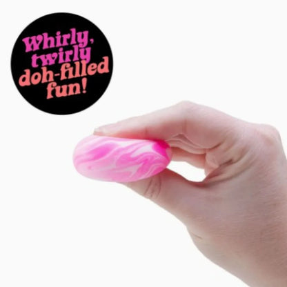 New 4-piece Swill NeeDoh Youth Pressure Ball Super Soft Plastic Sensory Toy Adult Office Stress Relief Toy Gifts