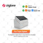 Zigbee Smart Rain Drop Sensor Outdoor RealTime Rain Water Detection With Illuminance Detector,For Tuya/Z2M,Smart Home Automation