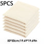 Reusable Nut Milk Cloth Bag Strainers Unbleached Natural Cotton Cheesecloth Cheese Yogurt Tofu Filter Kitchen Fine Mesh Strainer