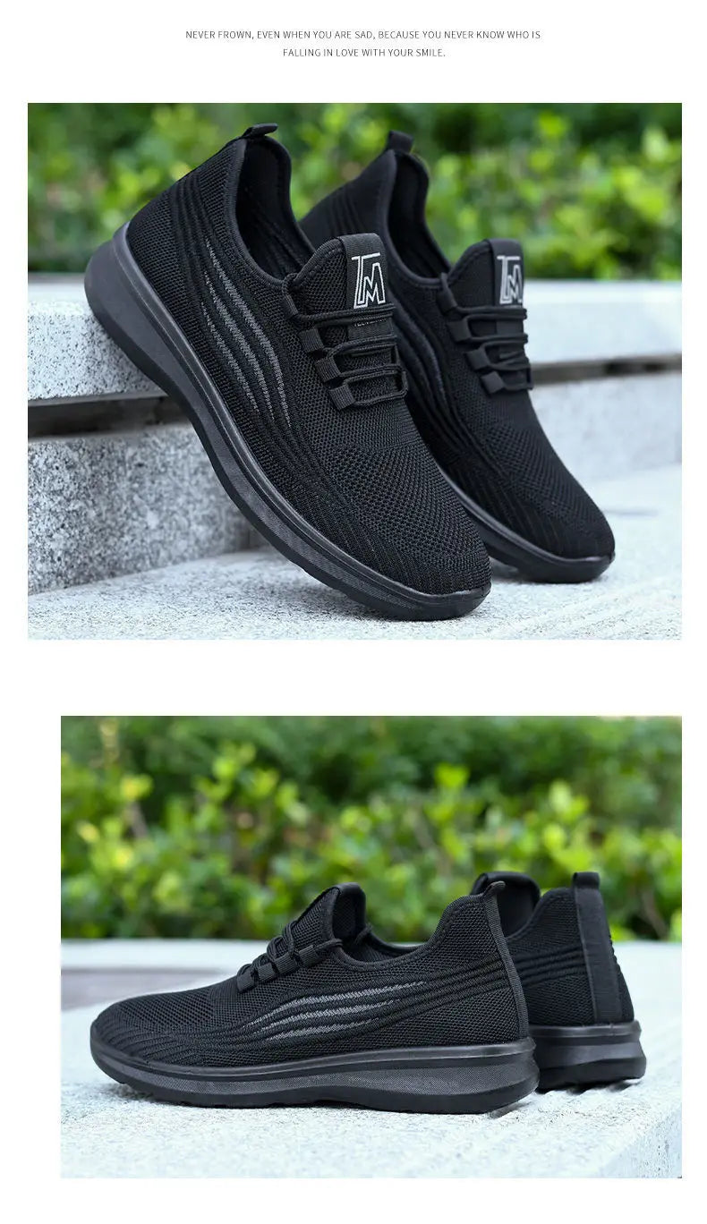 Men's Casual Sneakers Summer Breathable Flat Shoes Lightweight Affordable Free Shipping Shoes