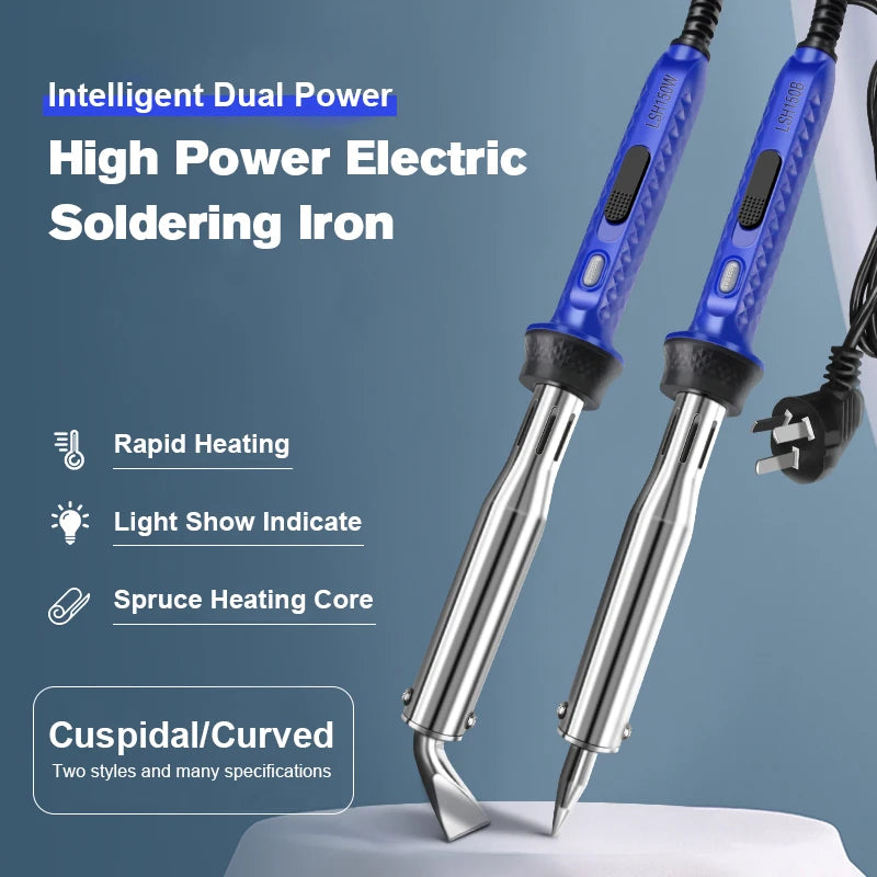 Intelligent High-Power Electric Soldering Iron 80W/300W Fast Heating  Alloy Solder Electric Soldering Iron