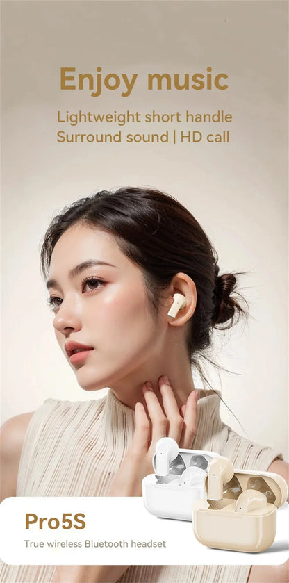 New Arrival True Wireless TWS In Ear Headphones Dynamic Sound Noise Cancelling Bluetooth Earbuds Long Battery Life Sports
