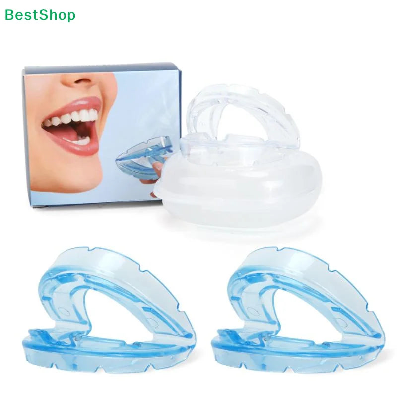 ☭Anti Snoring Bruxism Mouth Guard Improve Sleeping Teeth Bruxism Sleeping Anti Snoring And Apnea Snoring Device To Stop Snoring