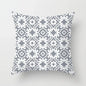 European Gray Pillowcase Geometric Pillow Cover Sofa Cushion Cover Garden Throw Pillows Hotel Outdoor Cushions car Chair 45X45cm