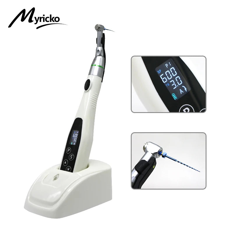 EndoMotor 16:1 Dental Reduction Equipment Wireless Endo With LED Light Imported Motor Root Canal Instrument Dentist Tips