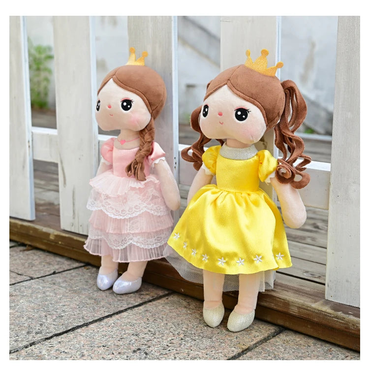 Original 38cm Metoo Angela Dolls Pink Sweet Fairy Tale Princess Cute Toy Beautiful Skirt Dolls Birthday Holiday Gifts For Kids