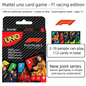 UNO Flip Playing Cards Games, Super Mario, Minecraft, Lord of the Ring, Hot Wheels, No Mercy, Social Board Table Party Games, Ki