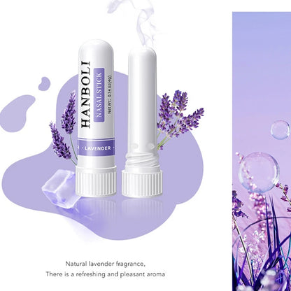 4Pcs Nasal Stick Boosts Focus Enhances Breathing Provides Fresh Sensation Aromatherapy Inhaler Prevent Drowsy Driving