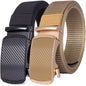 Automatic Buckle Light Comfortable Nylon Military Belt Outdoor Hunting Multifunctional Tactical Canvas Belt High Quality Men Bel