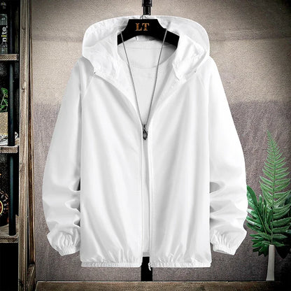 Camping Rain Jacket Men Women Waterproof Sun Protection Clothing Fishing Hunting Clothes Quick Dry Skin Windbreaker With Pocket