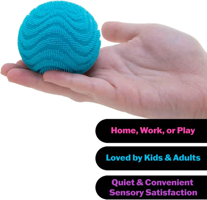Stress Relief Squeeze Blind Box Nee Doh Fuzz Ball Sensory Squeeze Toy Textured Stress Relief Fidget Ball for Gift