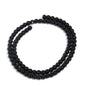 1 Strand Natural Stone Black Onyx Agate Round Loose Beads 2-20MM Pick Size For Crafts Making DIY Sewing clothing Accessories
