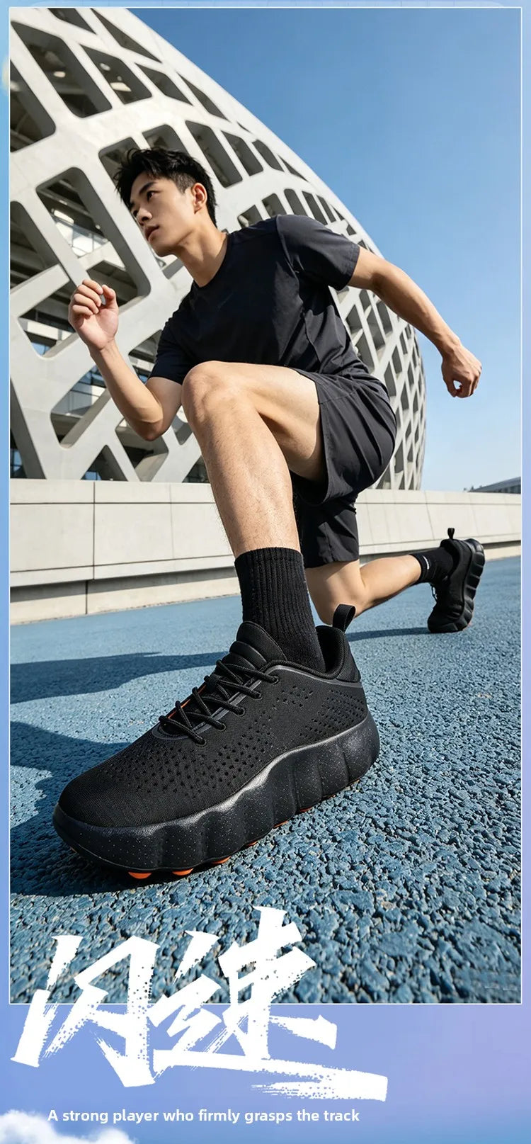 ClaWave Men Women Running Shoes Massage Particles Supercritical Cushioning Breathable Knit Sports Sneakers Non-slip Walking Shoe
