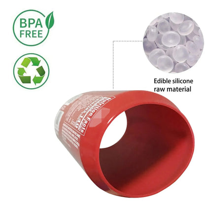 Silicone Beer Can Cover protector Hide Your Beverage Can Beer Can Sleeve hide a beer for golf basketball park beach 330 to 500ml