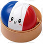 2026 football series steamed bun Squishy Stress Ball Fidget Toy, Soft Squeeze Anxiety Relief Sensory Toy for Kids Adults