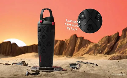 Owala Star Wars FreeSip Sway  Leak Proof Stainless Steel Water Bottle with Two-Way Spout, Built-In Straw and Bucket Handle, 30oz