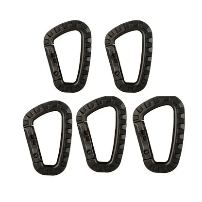 1-10Pcs Military tactical carabiner Clips Accessories D-Ring Buckle Mountaineering Carabiner Backpack Hanging Key Outdoor gadget