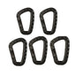 1-10Pcs Military tactical carabiner Clips Accessories D-Ring Buckle Mountaineering Carabiner Backpack Hanging Key Outdoor gadget