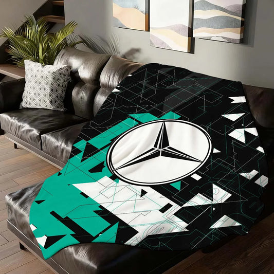 Fashion print Blanket For Sofa Office Bed Plane Travel Sleep Read Relax Camping Soft And Warm A-aMG
