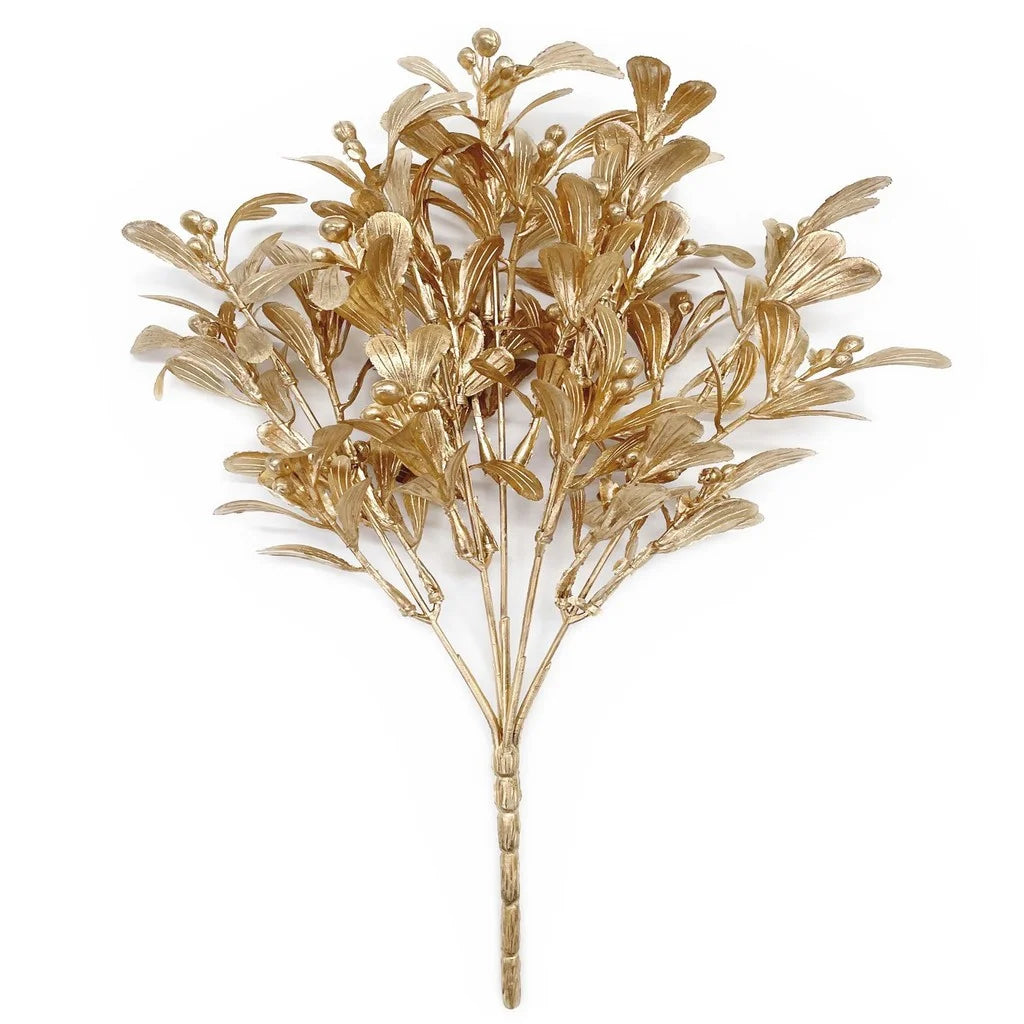 Luxury Golden Artificial Flower Arrangement Floral Display with Golden Leaves,for Christmas, Indoor Decor for Home Decorations