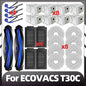 Compatible for ECOVACS T30C / T30C OMNI / T30C PRO OMNI Main Side Brush Filter Mop Pad Dust Bag Spare Parts Accessories