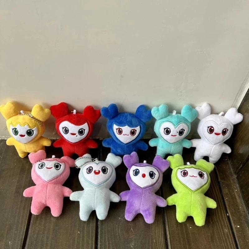 1/9PCS Lovelys Plush Korean Super Star Plush Toy TWICE Momo Doll Keychain Pendant Keybuckle PlushToy For Fans Girls Birthday Gif