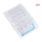 12PCS 75cm 2/0 3/0 4/0 Dental Surgical Needle Silk Braided Medical Thread Suture Surgical Practice Kit Student Supplies