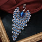 Baroque Luxury Peacock and Phoenix Design Brooches for Men and Women, Jewelry, Fashion Accessories, and Party Gifts