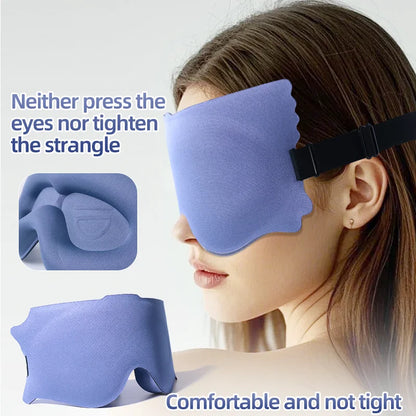 Travel 6D Sleeping Mask Eyepatch Blindfold Light Eye Mask for Sleeping Mask Slaapmasker Night Sleeping Aid Sleep Patch
