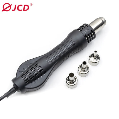 JCD 750W 8586D Soldering Station 2 IN 1 Hot Air Gun LCD Dual Digital Display Electric Soldering Iron SMD Welding Rework Station