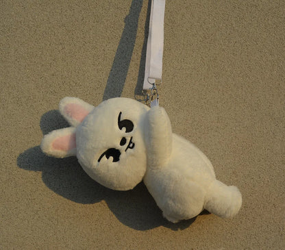 Kpop SKZOO plush Cartoon Rain Love Be Stray Kids Plush Toy Crossbody Bag Love Bear Gift for Children Backpack Christmas Gift