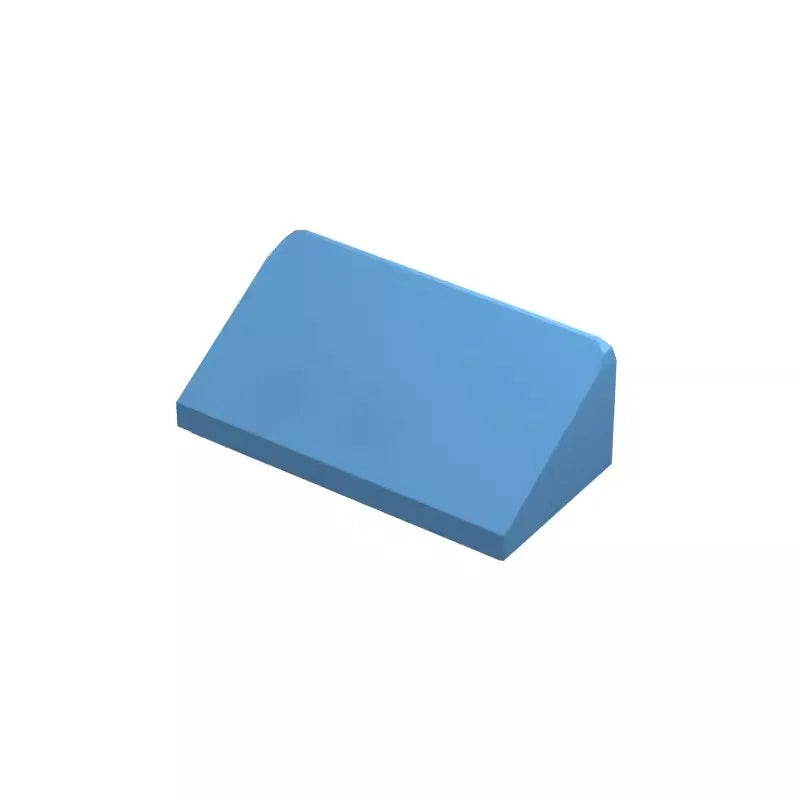 MOC Assemble Particles Compatible With 85984 Smooth Bevel Brick 1x2 Slope DIY Building Blocks 1*2 Educational Toy for Kid