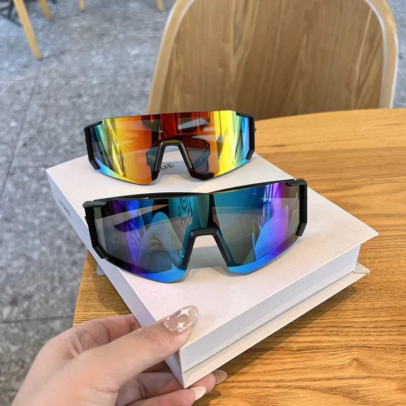 1/2pcs Anti-UV Cycling Sunglasses UV400 Unisex Sandproof Eye Protector Sun Glasses Outdoor Sports Goggle Protection Eyeglass