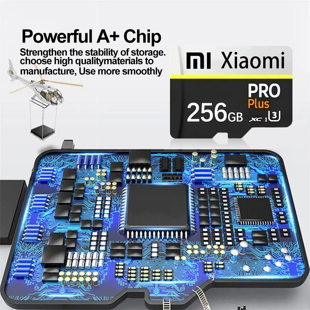 High Speed SD Card 128GB 256GB Original SD Flash Micro TF Card SD Tarjeta Ultra Memory Card 512GB For Xiaomi Electronic devices