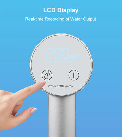 Electric Water Gallon Pump Automatic Smart Water Pump 19 Liters Bottle Foldable Desktop Rechargeable Drinking Water Dispenser