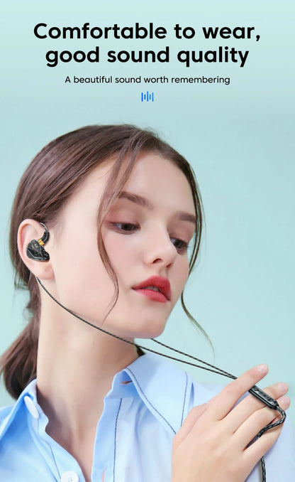 OLAF DAC Type C Earphones Wired Headset USB C Gamer Headphones Cable Handsfree Type-C Earbuds For iPhone16 15 Samsung S23 Xiaomi
