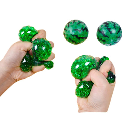 Simulated Watermelon Bead Ball Water Bead Ventilatory Ball Adult and Child Squeeze Squish Stress Relieving and Kneading Toys