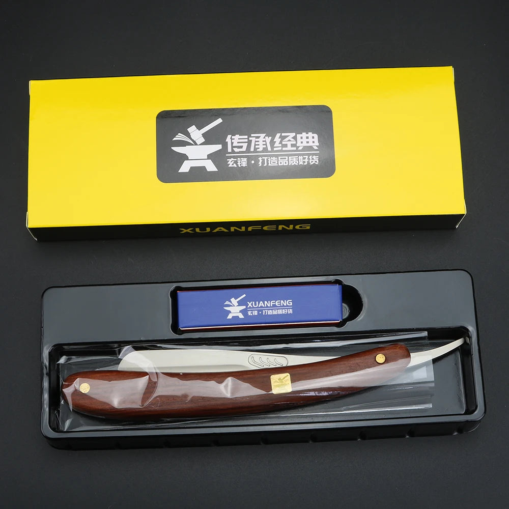 XUANFENG Traditional folding razors for men's shavers to prevent injury blades