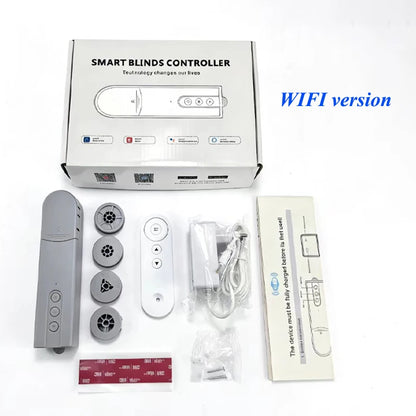 WiFi Smart Blind Motor Zigbee Electric Curtain Drive Shutter with RF Remote Tuya APP Control Alexa Google Assistant Alice