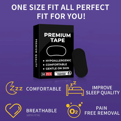Gentle Mouth Tape 30/60Pcs for Sleeping Prevent Snoring Keep Mouth Closed Sleep Strips Home Travel
