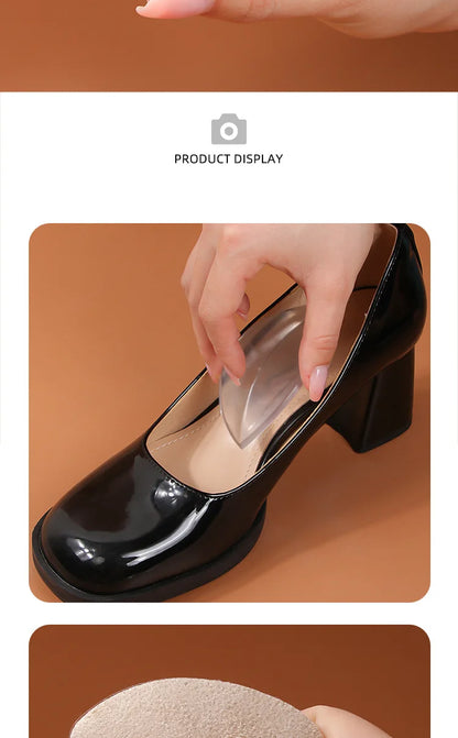 Orthotic Arch Foot Care Comfort Pain Silicone Orthopedic Insoles for Shoes Self-adhesive Foot Pads Flat Feet Arch Support Tools