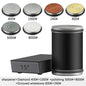 Niiruo Rolling Knife Sharpener Double Sided Diamond Sharpening Stone 15_20° Degree Magnetic Angle Roller Sharpening for Kitchen