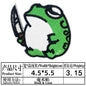 Cartoon Animal Duck with Knife Morale Badge Missile FAFO Embroidery Hook and Loop Patches Tactical Backpack Jacket Sticker