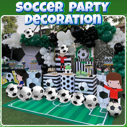 1pc Inflatable Beach Ball Football Soccer Ball for Summer Swimming Pool Party Favor Game for Boys Girls