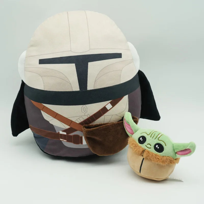 2026 New Movie The Din Djarin Mandalorians And Grogus Plush Soft Stuffed Collectible Cute Anime Peripheral Plushie Doll Toy Gift