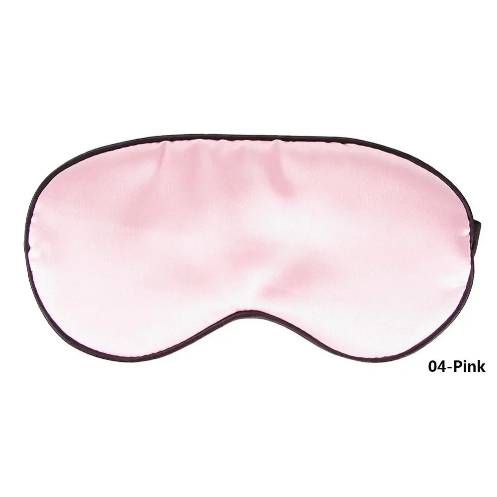 1Pc Pure Silk Sleep Natural Sleeping Eye Mask Eye Shade Cover Shade Eye Patch Women Men Soft Portable Blindfold Travel