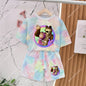 Mashas and The Bear Sets Summer Outdoor Breathable Soft Lightweight Casual Tracksuit Kawaii Anime Fashion Smile Outfit Set Gifts