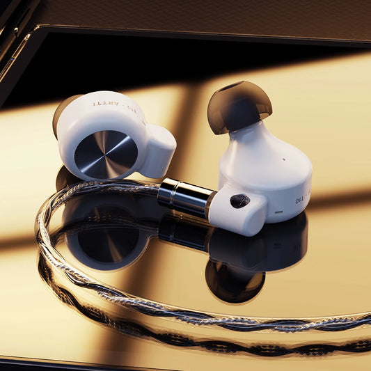 ARTTI T10&R1&R2 In-Ear HiFi Earphones Wired IEMs Monitors 14.2mm Planar Driver Textured Bass 0.78mm 2pin & 3.5MM/4.4MM Connector